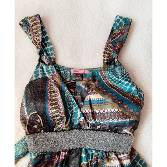 2000s boho print top - Picture 2 of 2